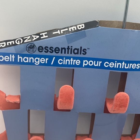 Essentials scarf and belt hanger’s velvet fabric closet organization dorm NWT - Picture 3 of 6